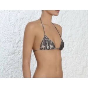 NEW. Zimmermann Tali Tri Bikini Top Only XS